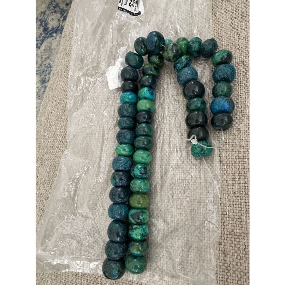 New Fire Mountain Gems Yellow Turquoise Bead Strands (50 beads)